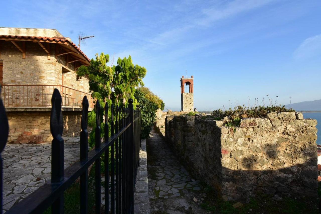 Penzion Sideroporta Castle Nafpaktos Exteriér fotografie