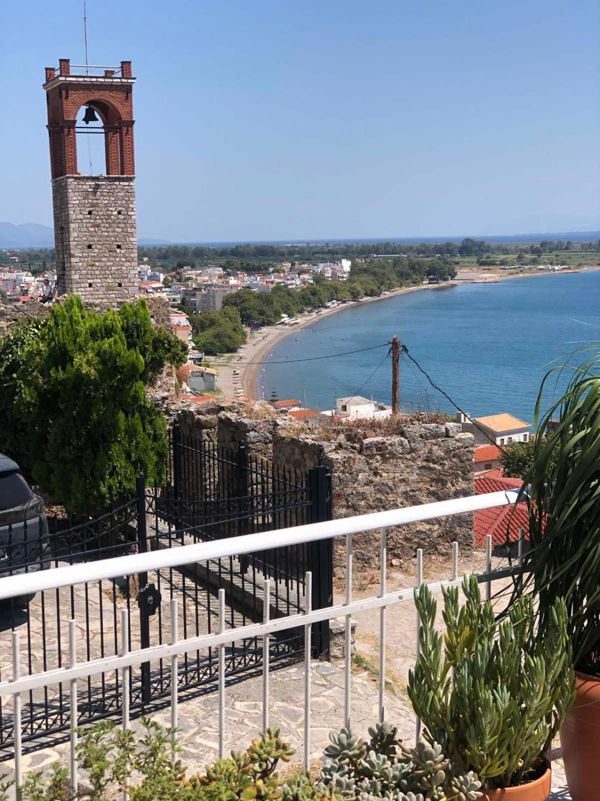 Penzion Sideroporta Castle Nafpaktos Exteriér fotografie