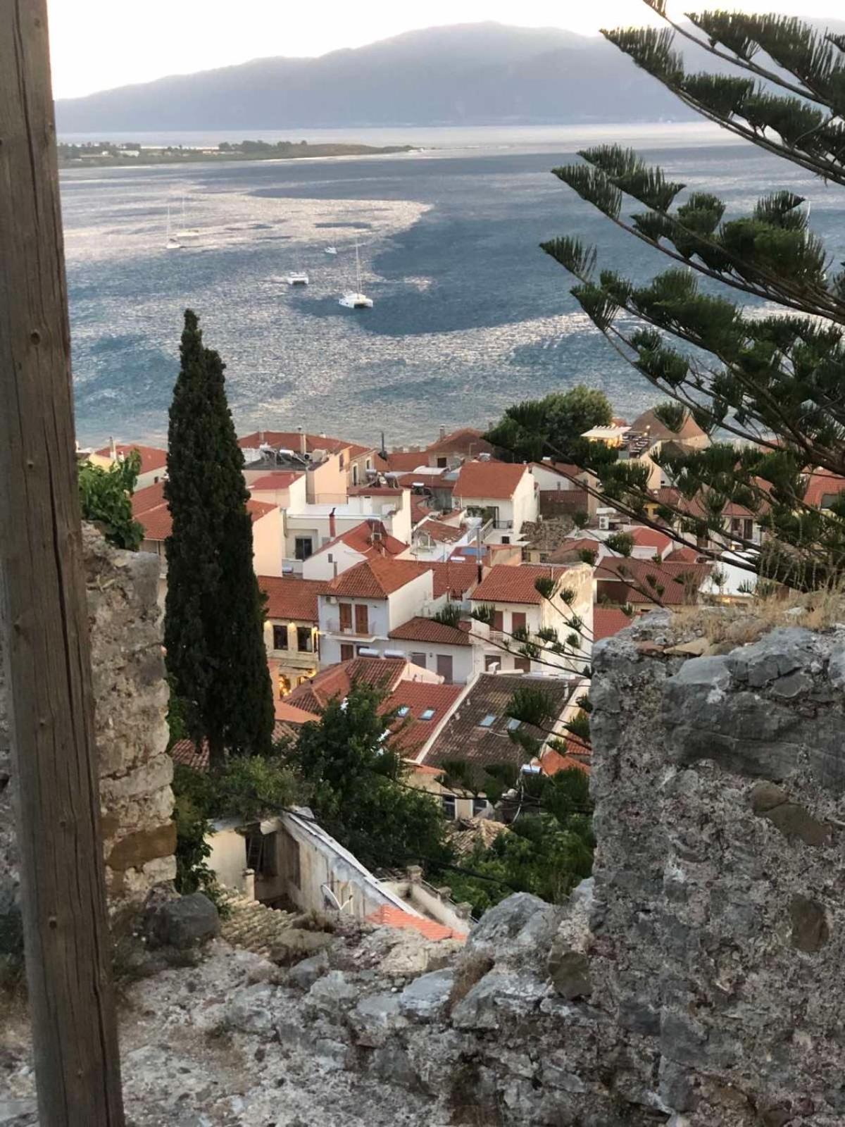 Penzion Sideroporta Castle Nafpaktos Exteriér fotografie
