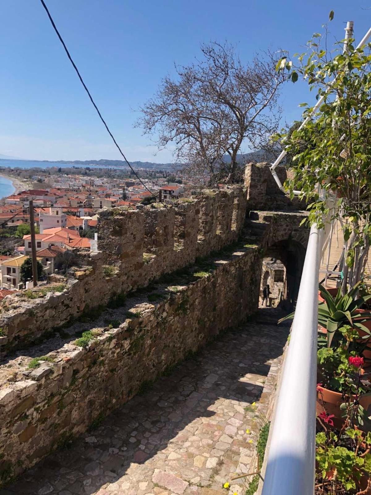 Penzion Sideroporta Castle Nafpaktos Exteriér fotografie