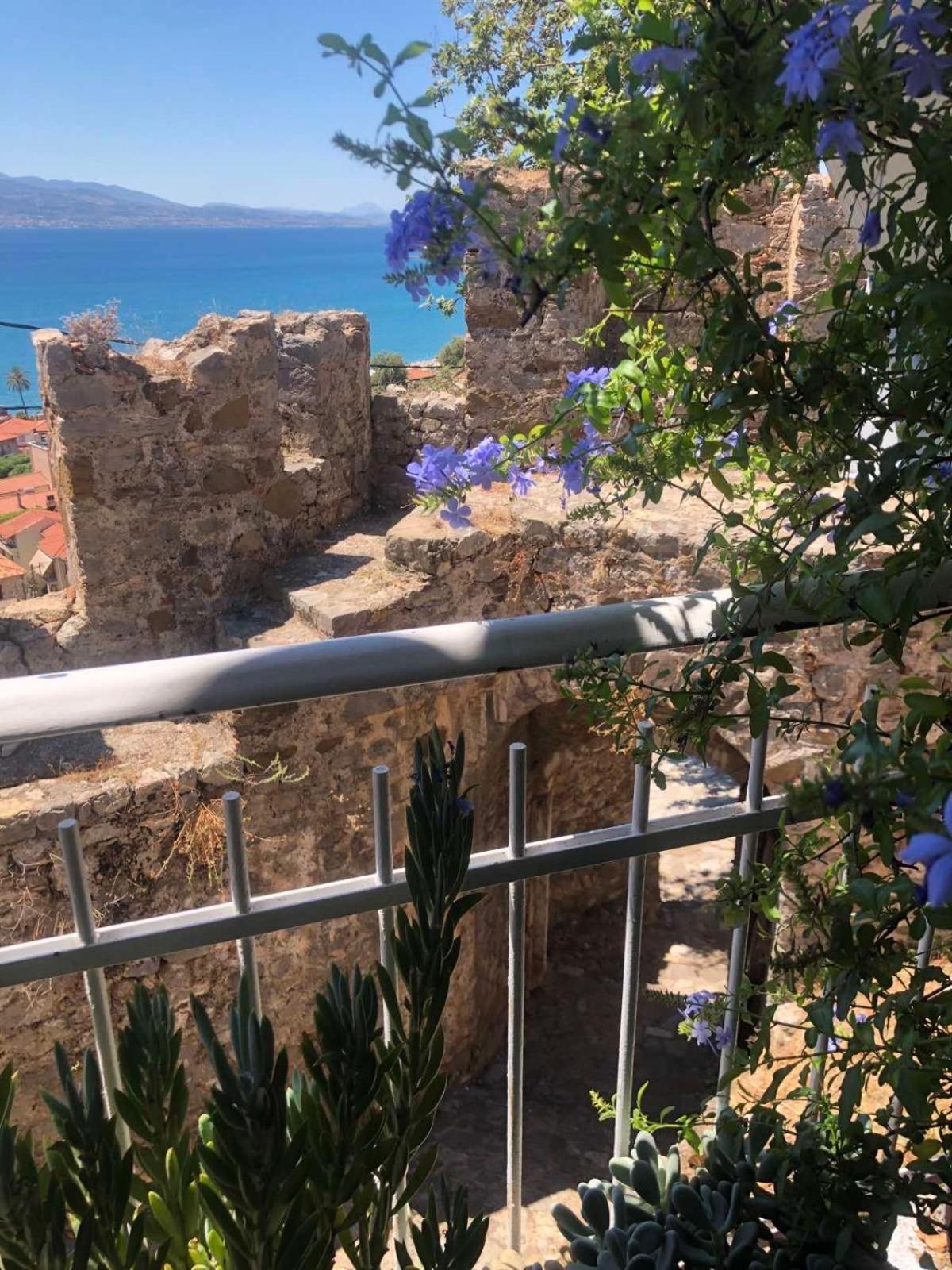 Penzion Sideroporta Castle Nafpaktos Exteriér fotografie