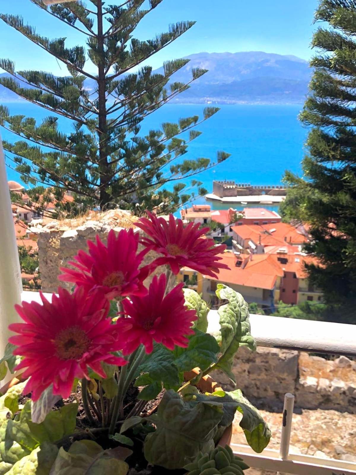 Penzion Sideroporta Castle Nafpaktos Exteriér fotografie